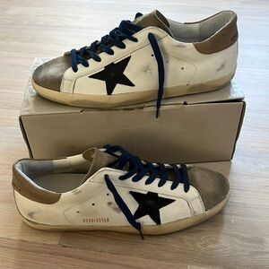 Golden Goose Mens Super Star Classic Sneaker ⭐️